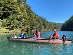 CANOEING!  Tone up your muscles while exploring the Albion River, observing wildlife, and learning life lessons.
